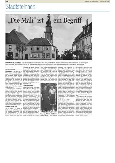 Die Mali ist ein Begriff<br>BR 02.01.2016