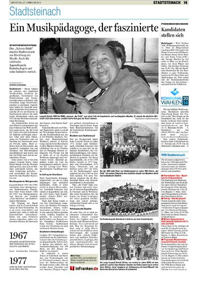 Leopold Poldi Schott<br>BR 25.02.2014