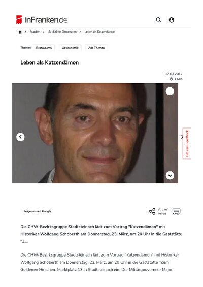 Leben als Katzendämon