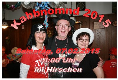 Fränkischer Stammtisch<br>Kabbnomnd 2015